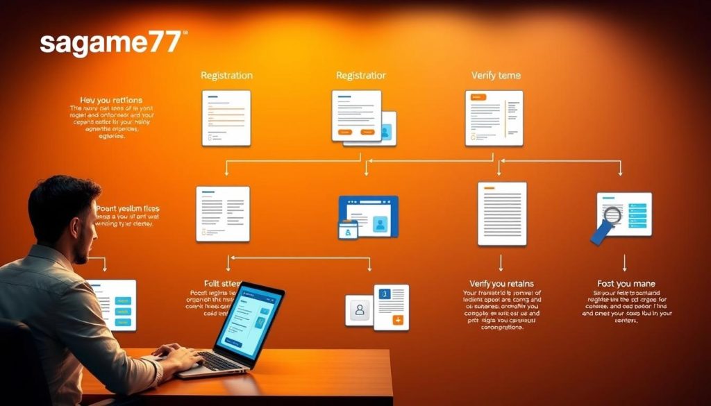 ขั้นตอนสมัครสมาชิก sagame77